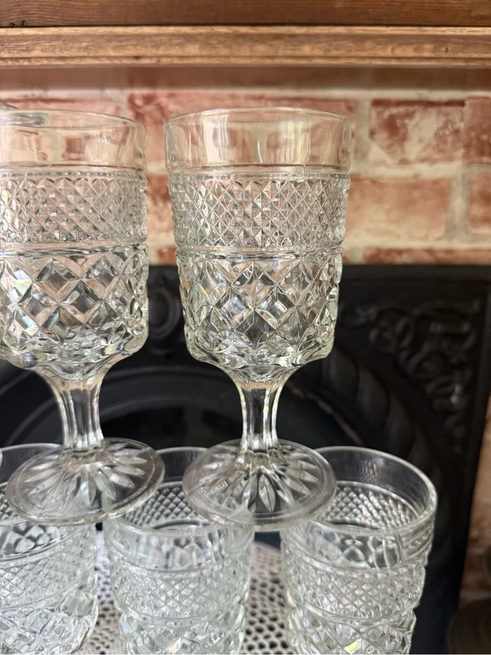 Wexford Stemmed Wine Glasses Stemware Goblet Set - 8-Piece